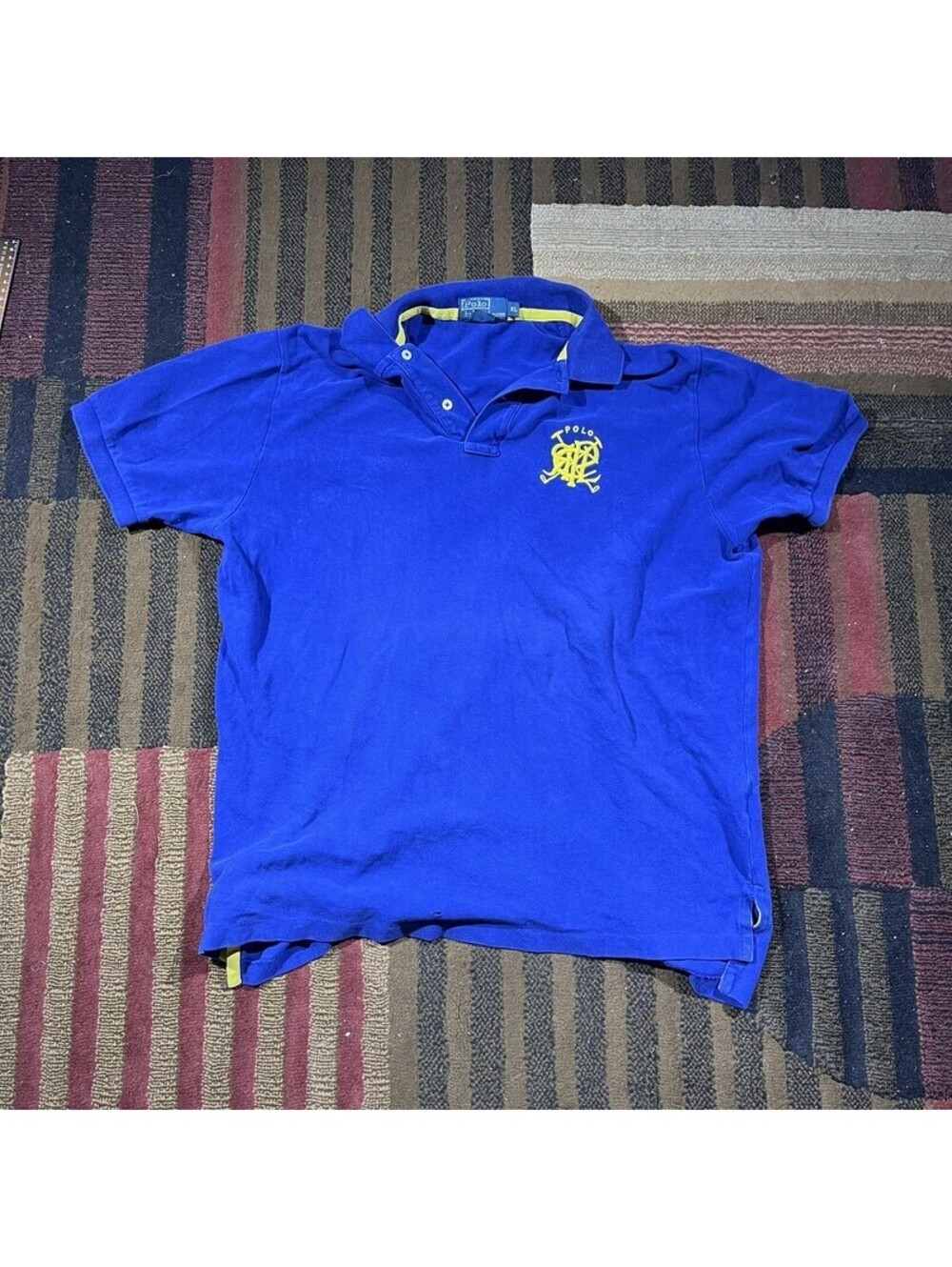 Polo Ralph Lauren royal blue polo shirt Mens
